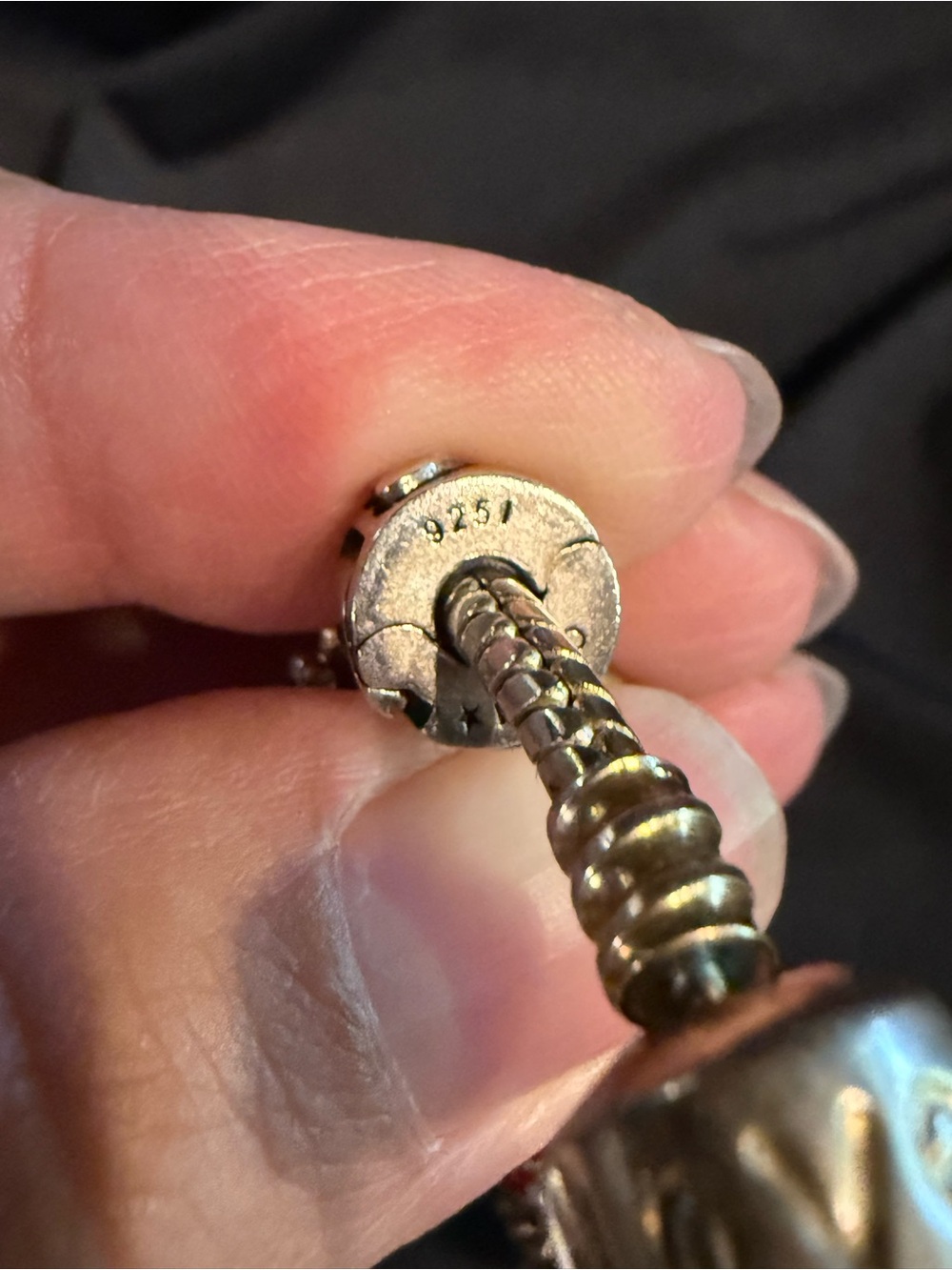 Chamilla .925 Sterling Silver Charm Bracelet FULL! - Picture 7 of 12
